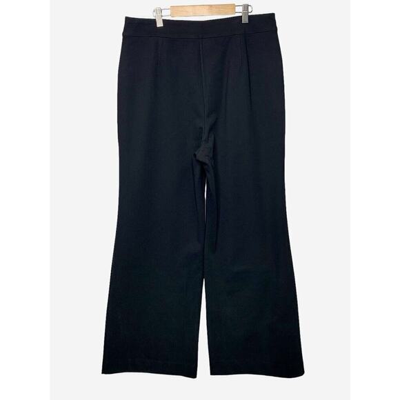 Chico Black Label Flare Pull-On Pants Womens Size Large SHORT Black NWT $139 - Picture 9 of 11